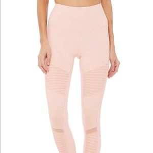 NWOT- ALO nectar high waisted moto leggings XS